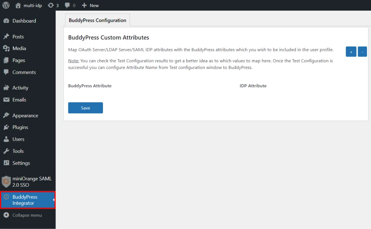 WordPress Buddypress/BuddyBoss Integration - BuddyPress Integrator