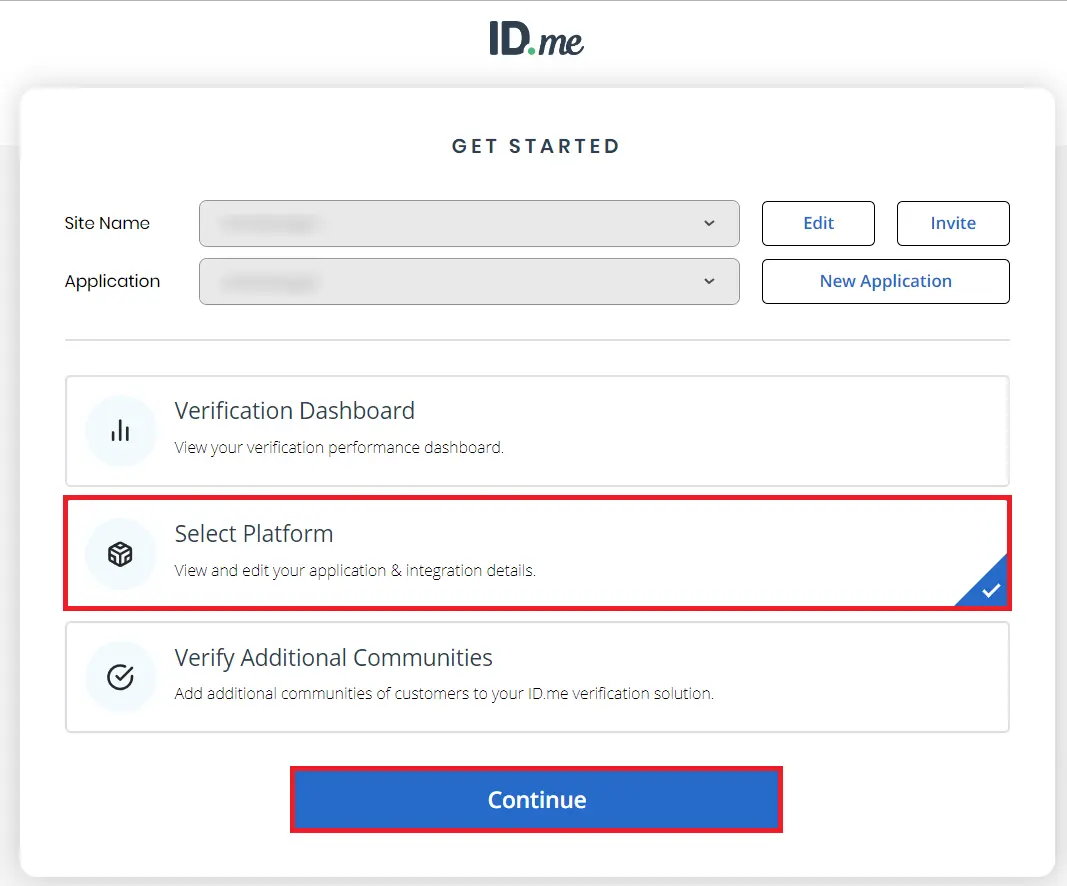 ID.me Single Sign-On (SSO) - select community