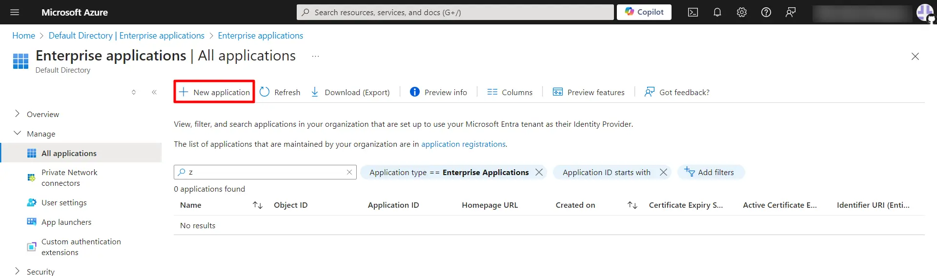 SCIM User Provisioning with Azure AD - Add Application