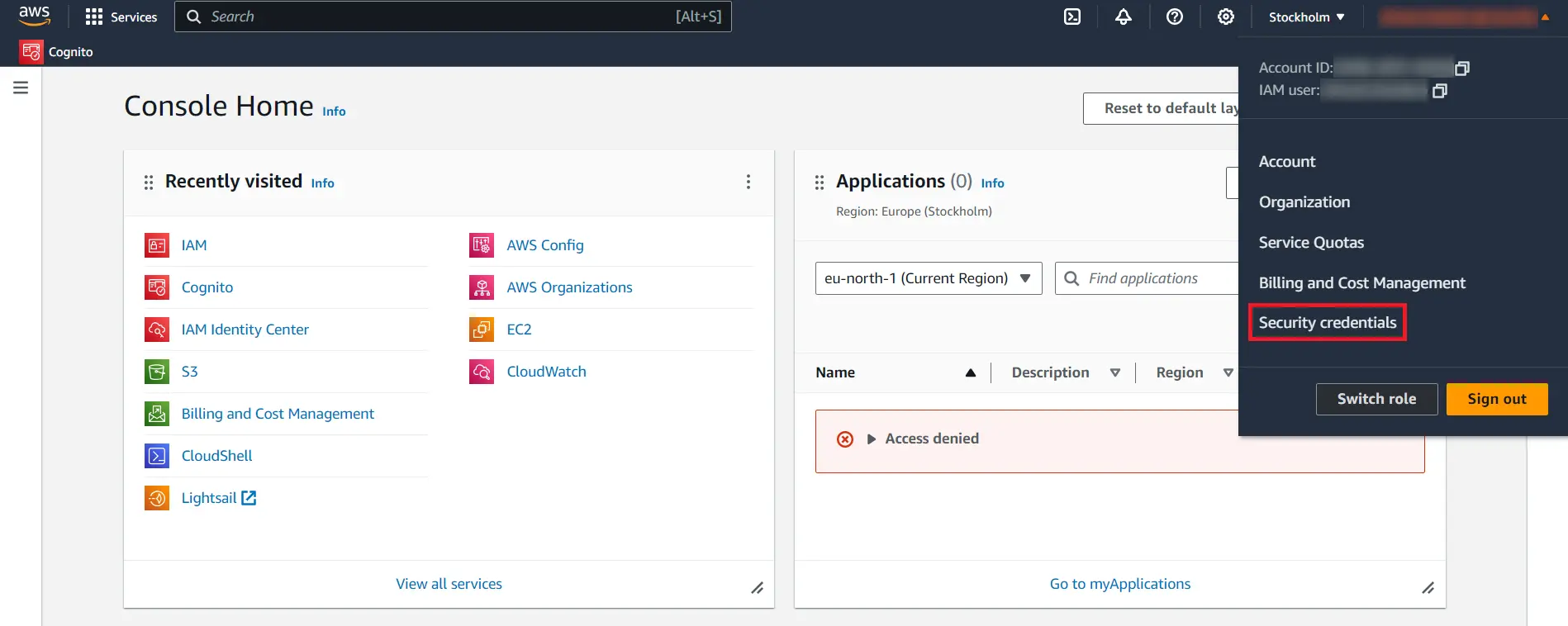 aws cognito single sign on wordpress integration-login