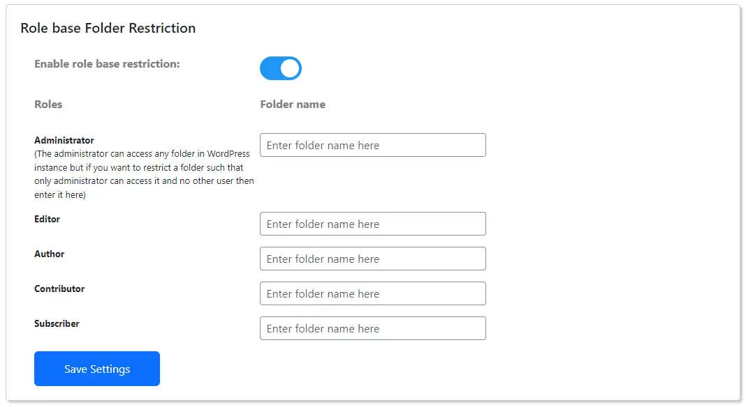 Restrict Media Files in WordPress