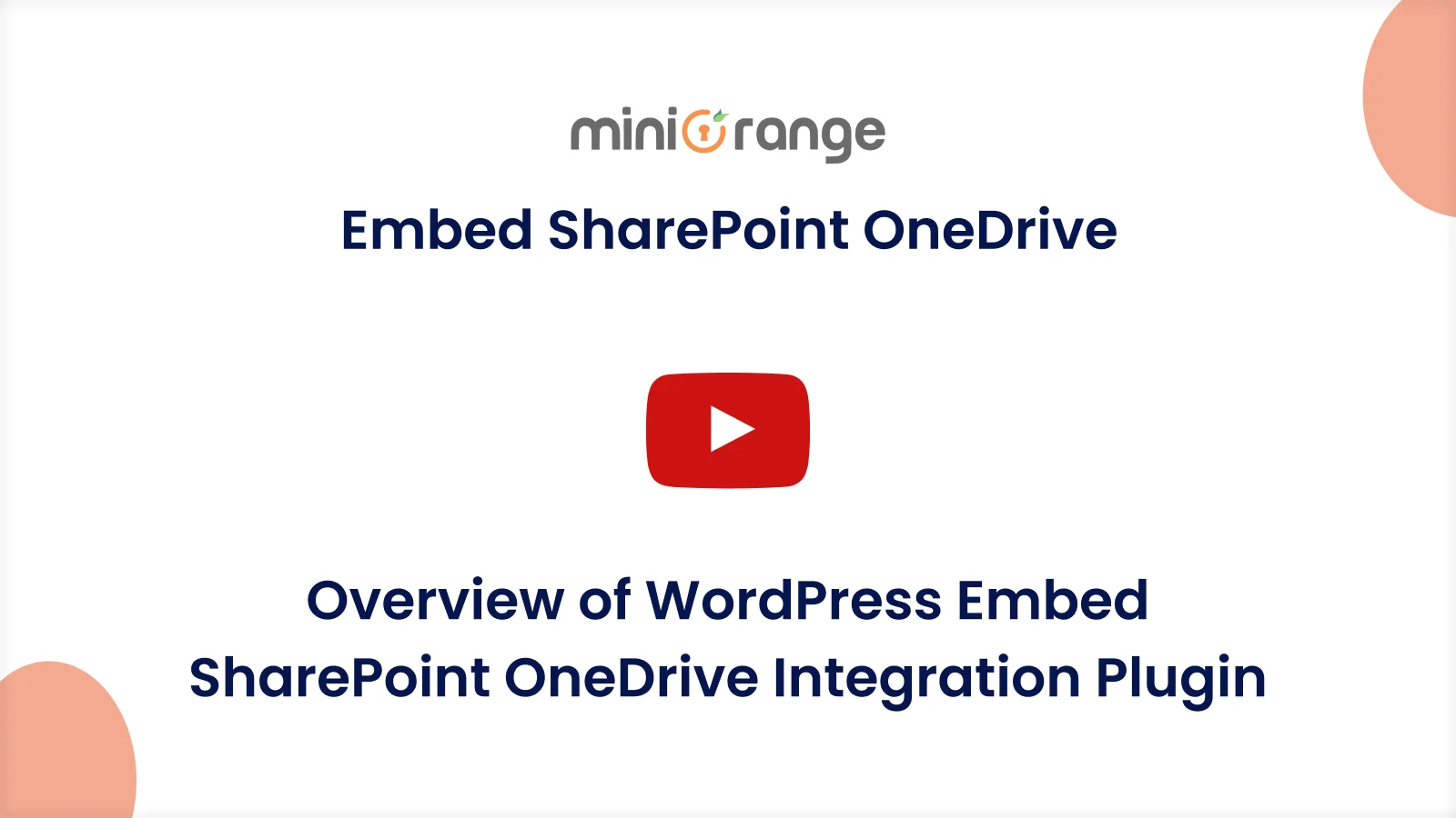 SharePoint Integration Banner - WordPress OneDrive Integration