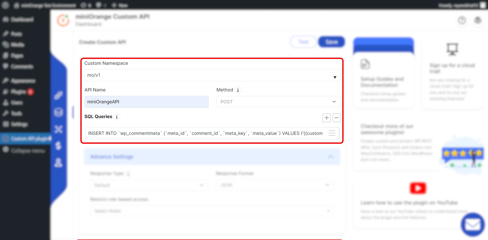 WordPress custom SQL query-post method