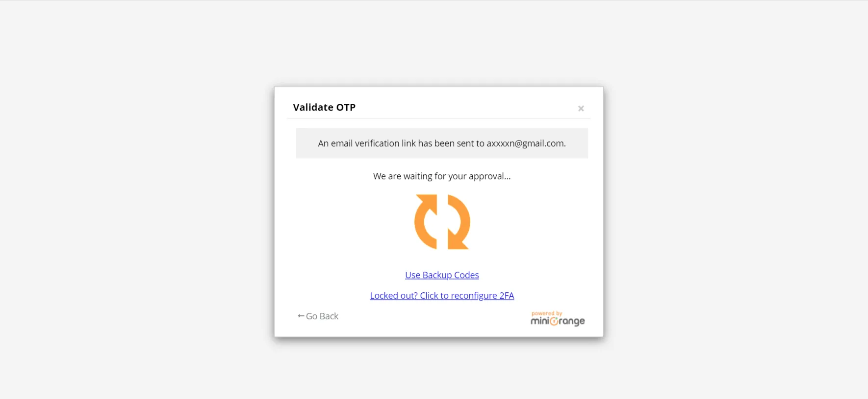 is email OTP Verification free - enter 2fa code to verify