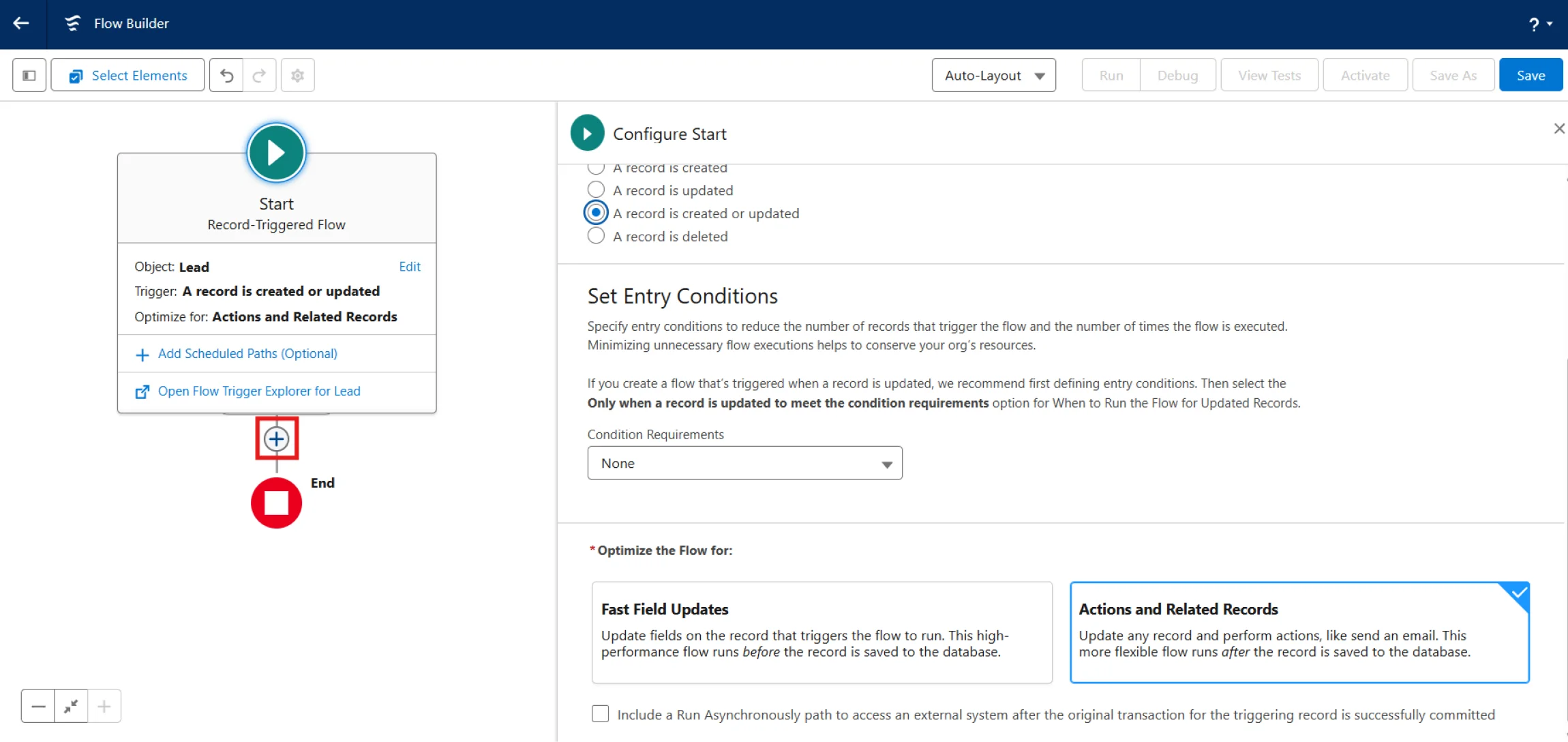  Salesforce to WP real time sync | Start and End Record Flow