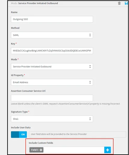 Absorb LMS include custom fields