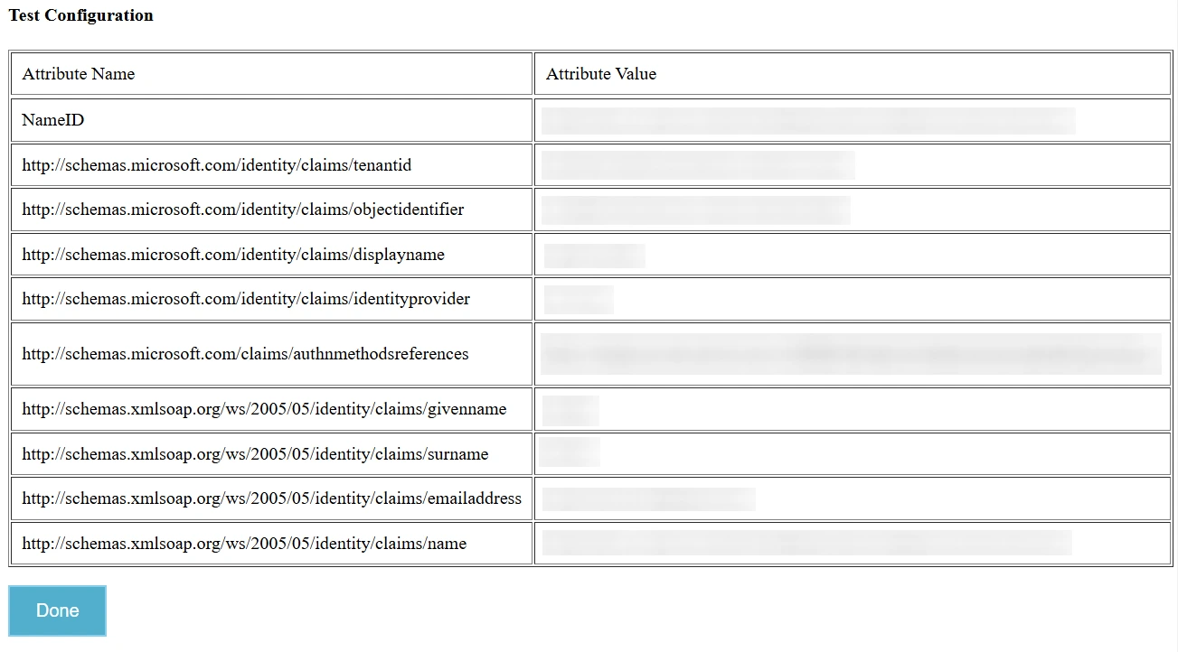 DNN SAML Single Sign-On (SSO) using Azure AD (Microsoft Entra ID) as IDP - DNN SSO Login - test result