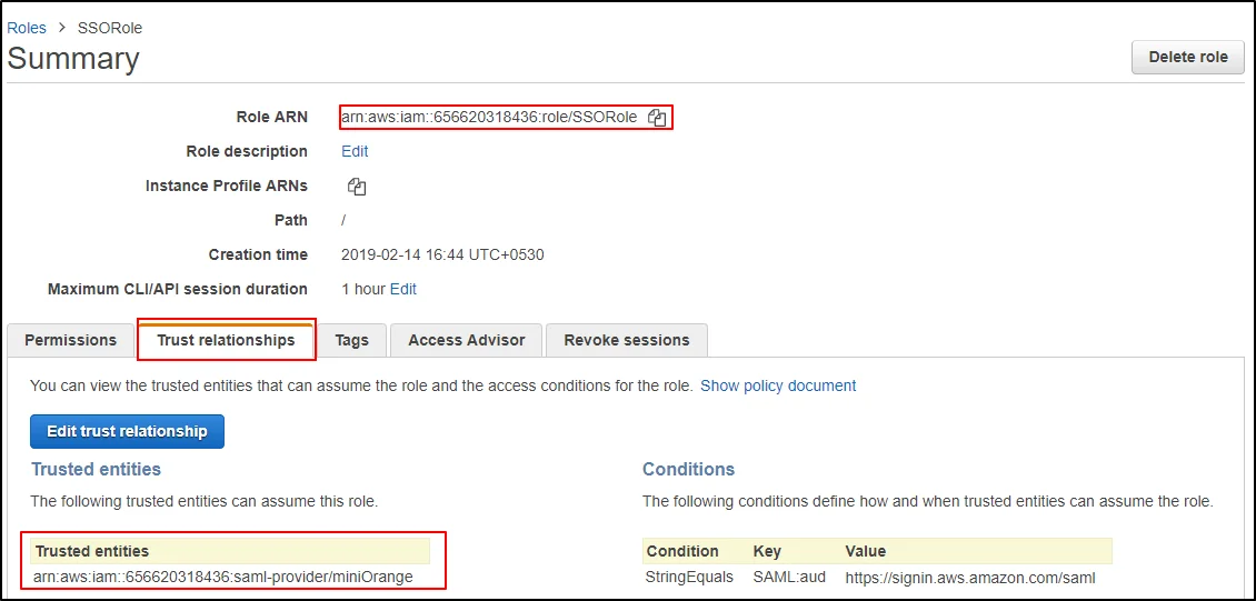 amazon appstream 2.0 saml single sign on - copy two value