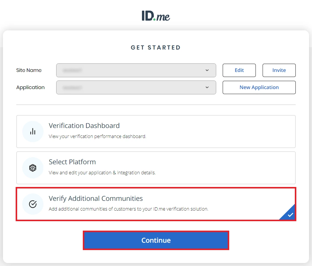 ID.me Single Sign-On (SSO) - Verify Additional Communities