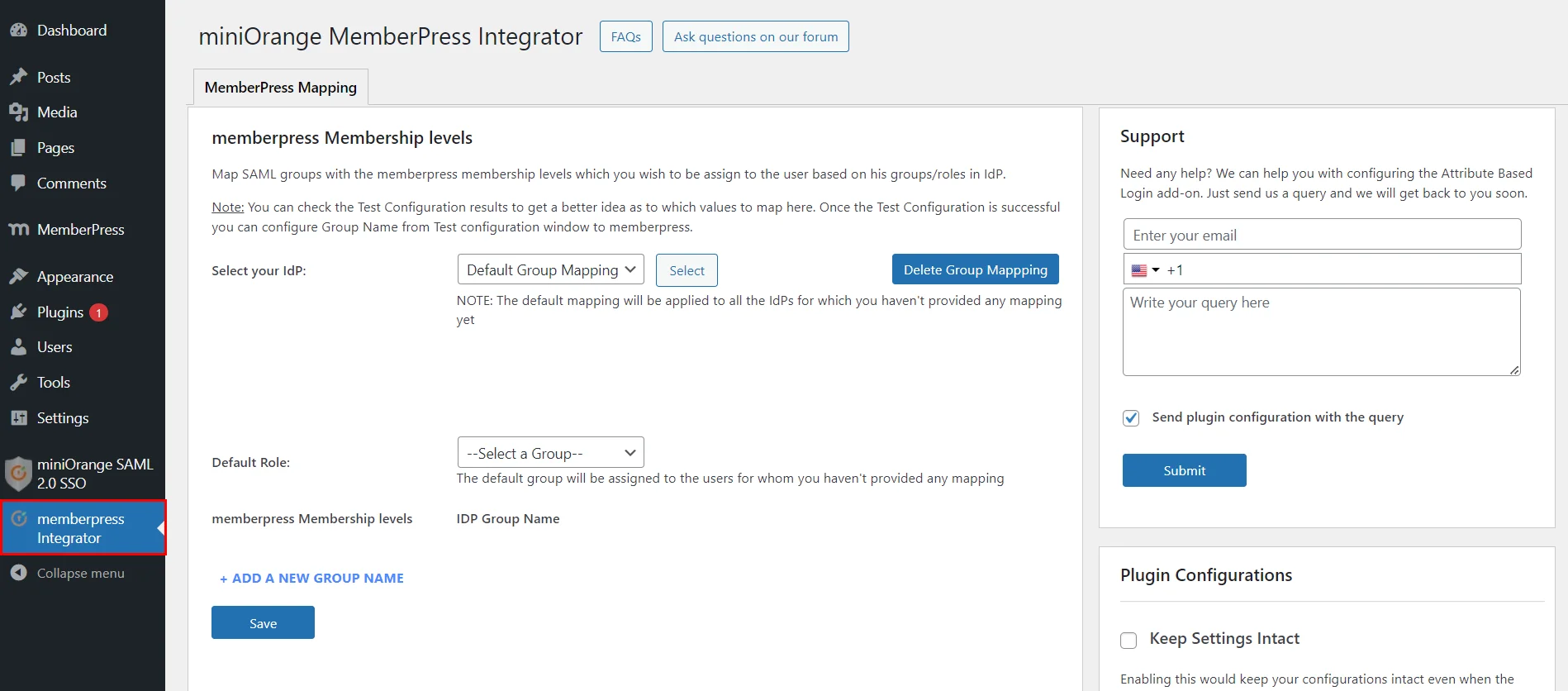 MemberPress Integration - MemberPress Integrator Add-on