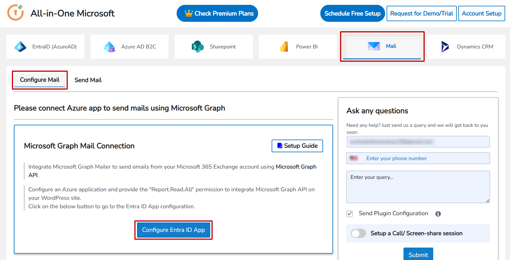 Configure Entra ID App | Ms Graph Email Sender