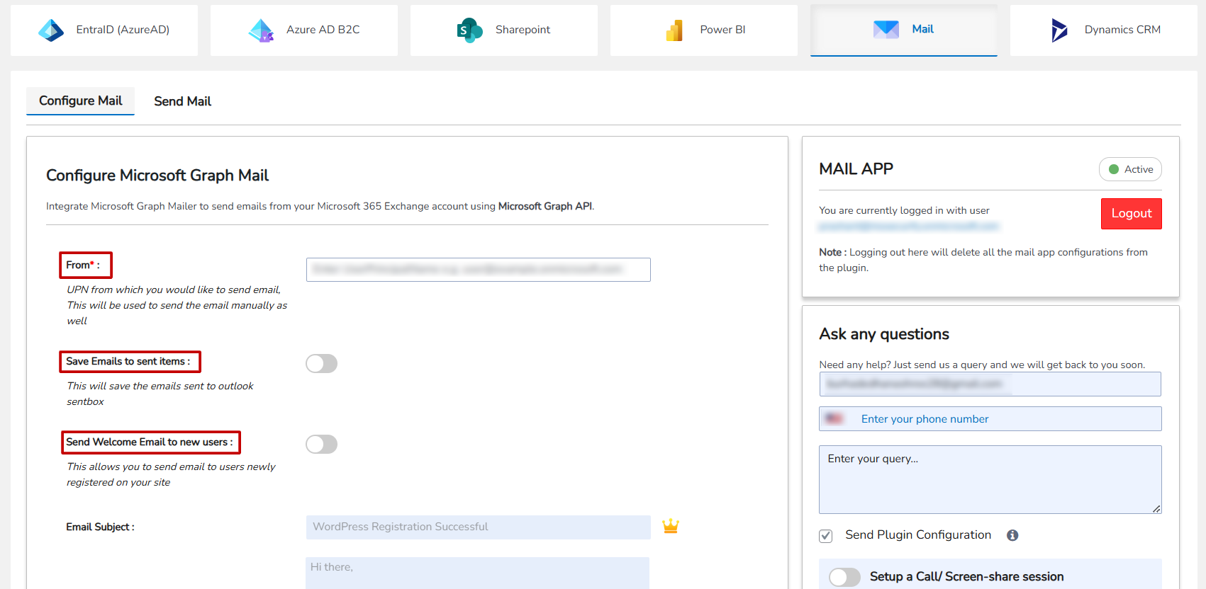 Configure Microsoft Graph Mail | Ms Graph Email Sender