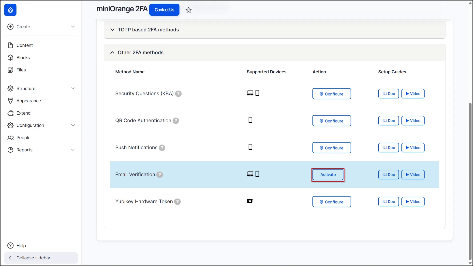 Drupal-2FA-Email-Verification-Click-Activate-Button