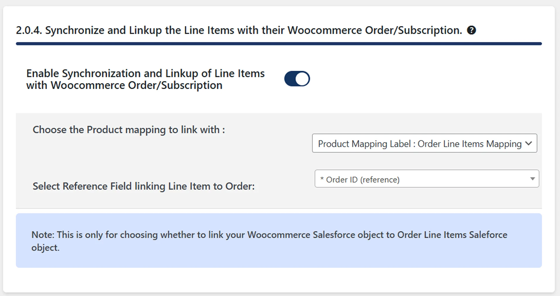 WooCommerce Data Sync to Salesforce Object | Synchronize and Linkup the Line Items