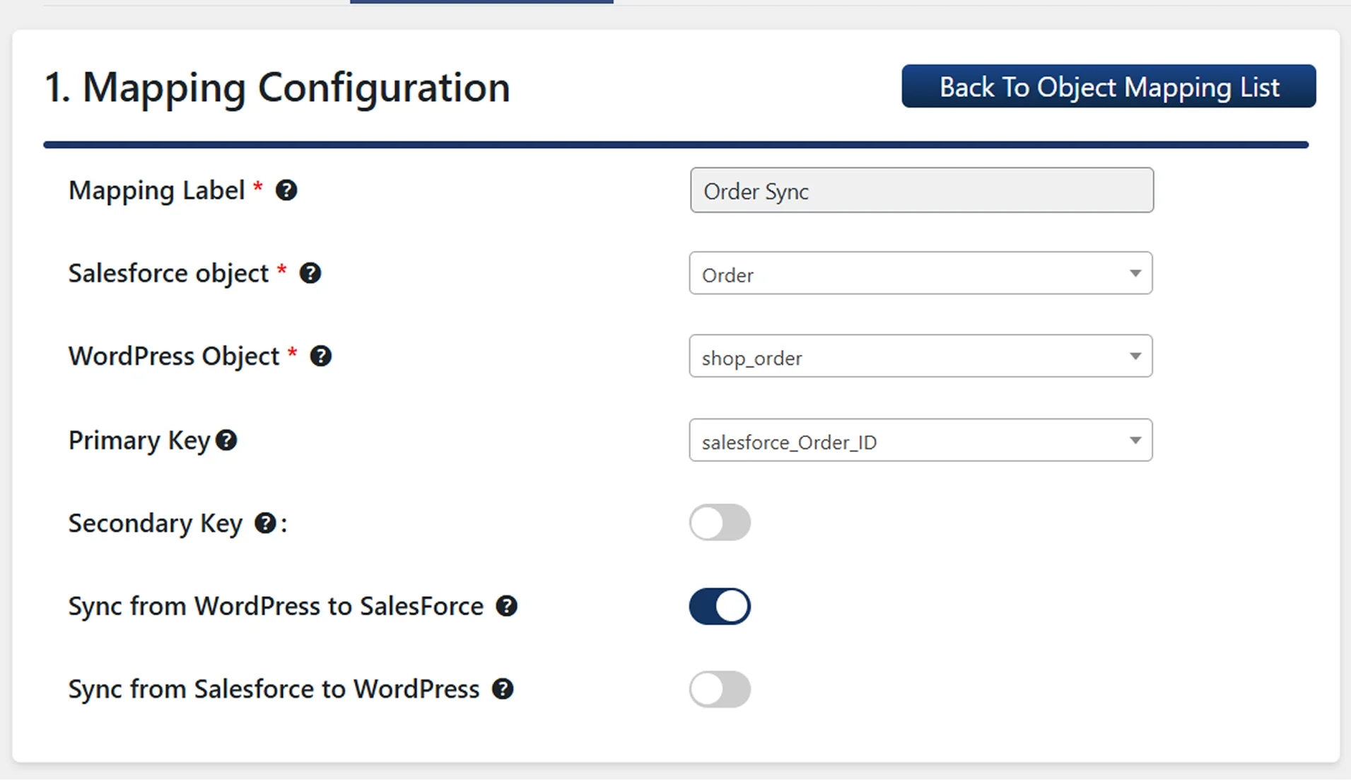WooCommerce Data Sync to Salesforce Object | WooCommerce Order Salesforce Order Mapping
