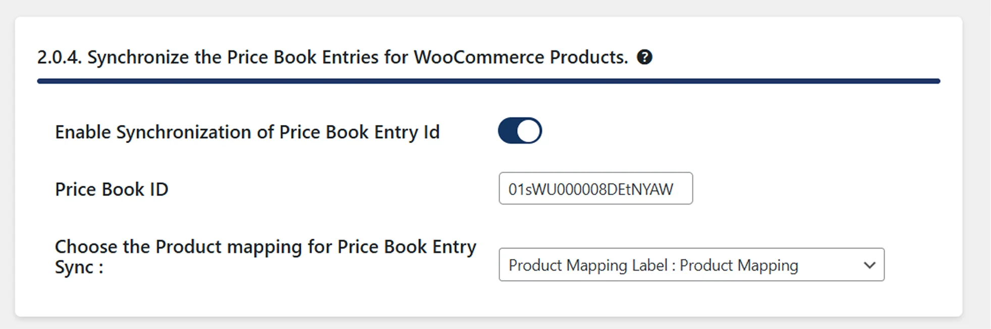 WooCommerce Data Sync to Salesforce Object | Synchronize the Price Book Entries