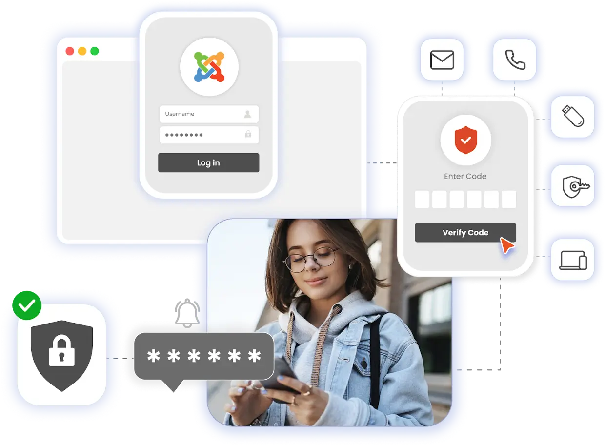 Joomla Zwei-Faktor-Authentifizierung (MFA)