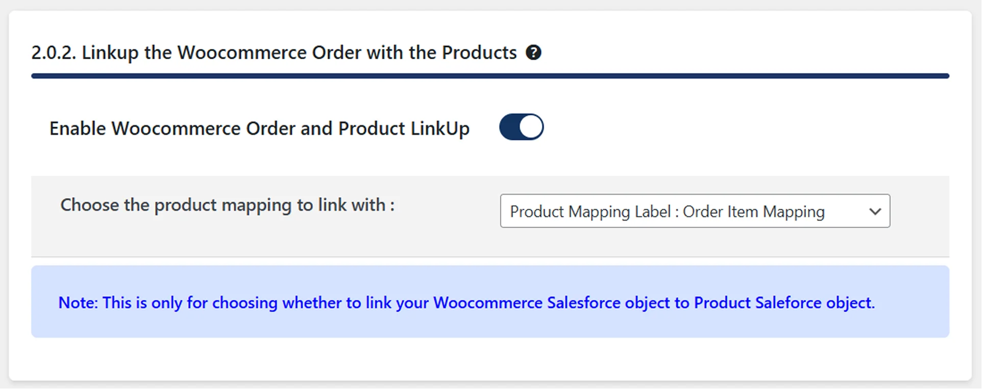 WooCommerce Data Sync to Salesforce Object | Linkup the WooCommerce Order