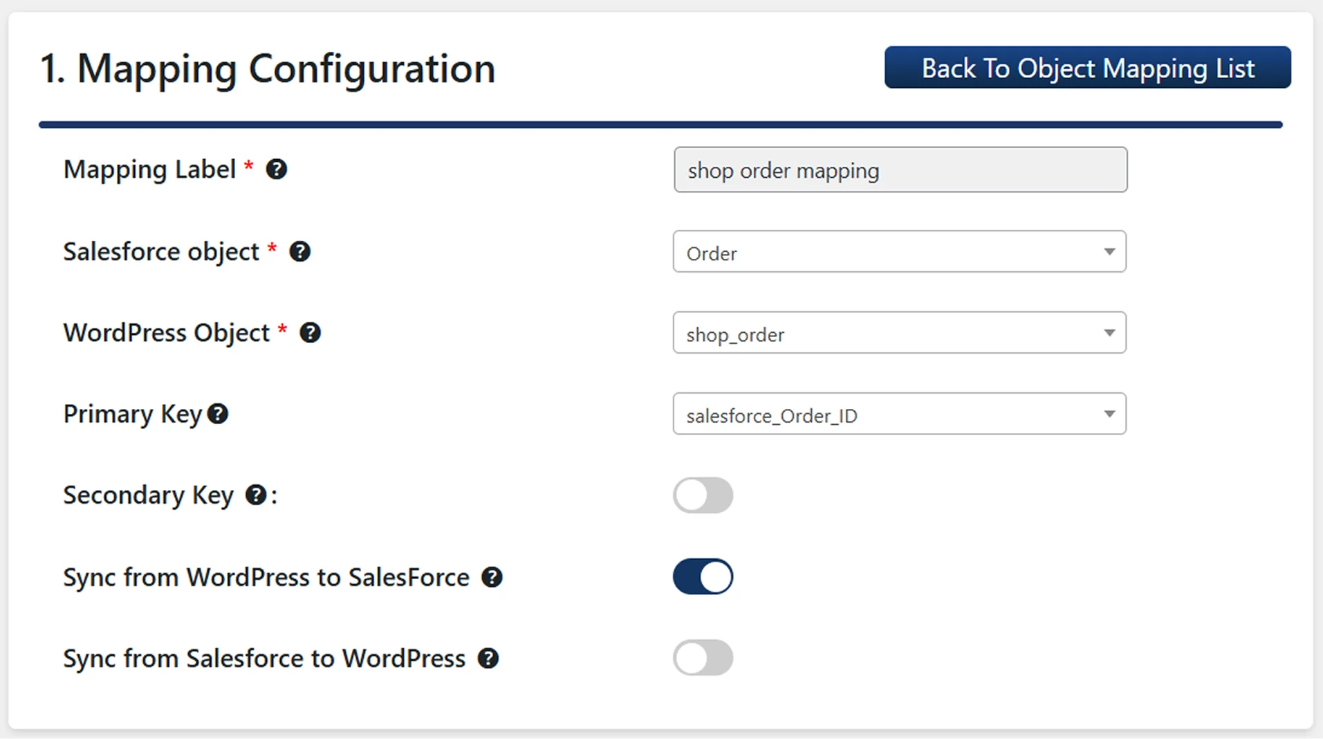 WooCommerce Data Sync to Salesforce Object | WooCommerce Order to Salesforce Order Object Mapping