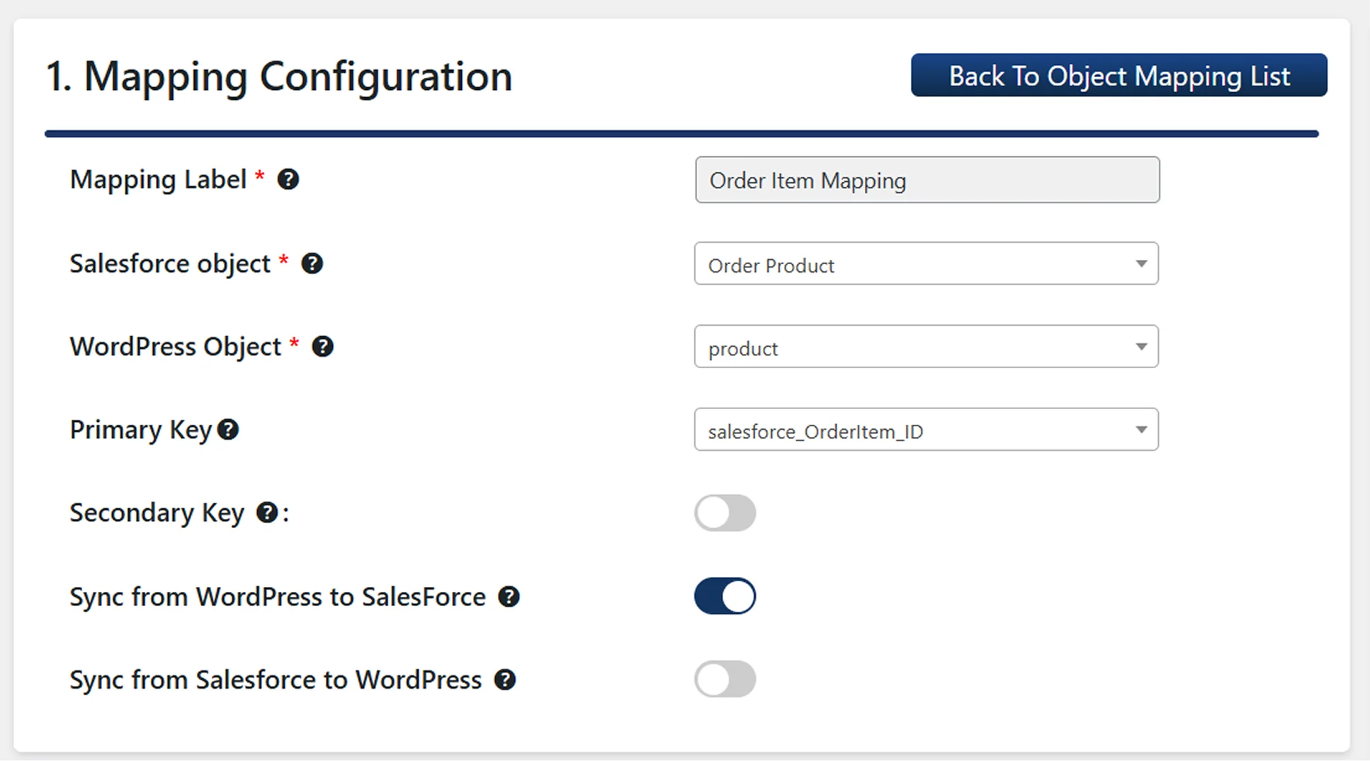 WooCommerce Data Sync to Salesforce Object | WooCommerce Product to Salesforce Order Product Mapping
