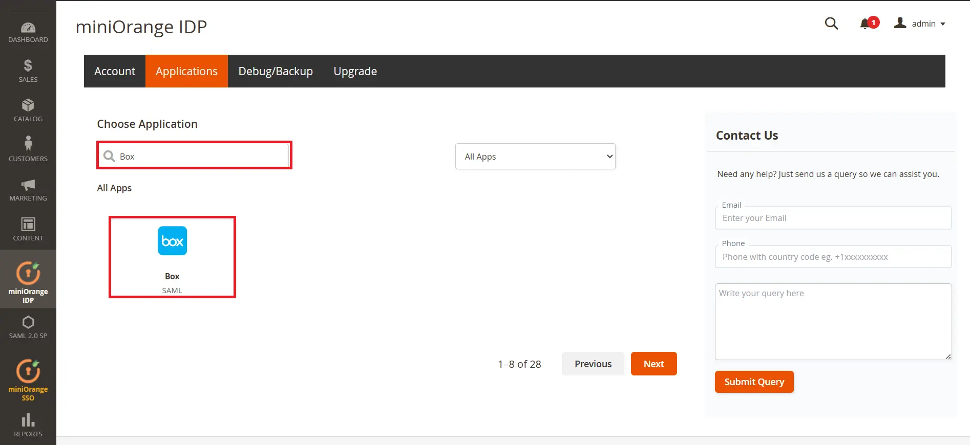 Magento SAML IDP  | Login with Magento Users - Magento Box SSO