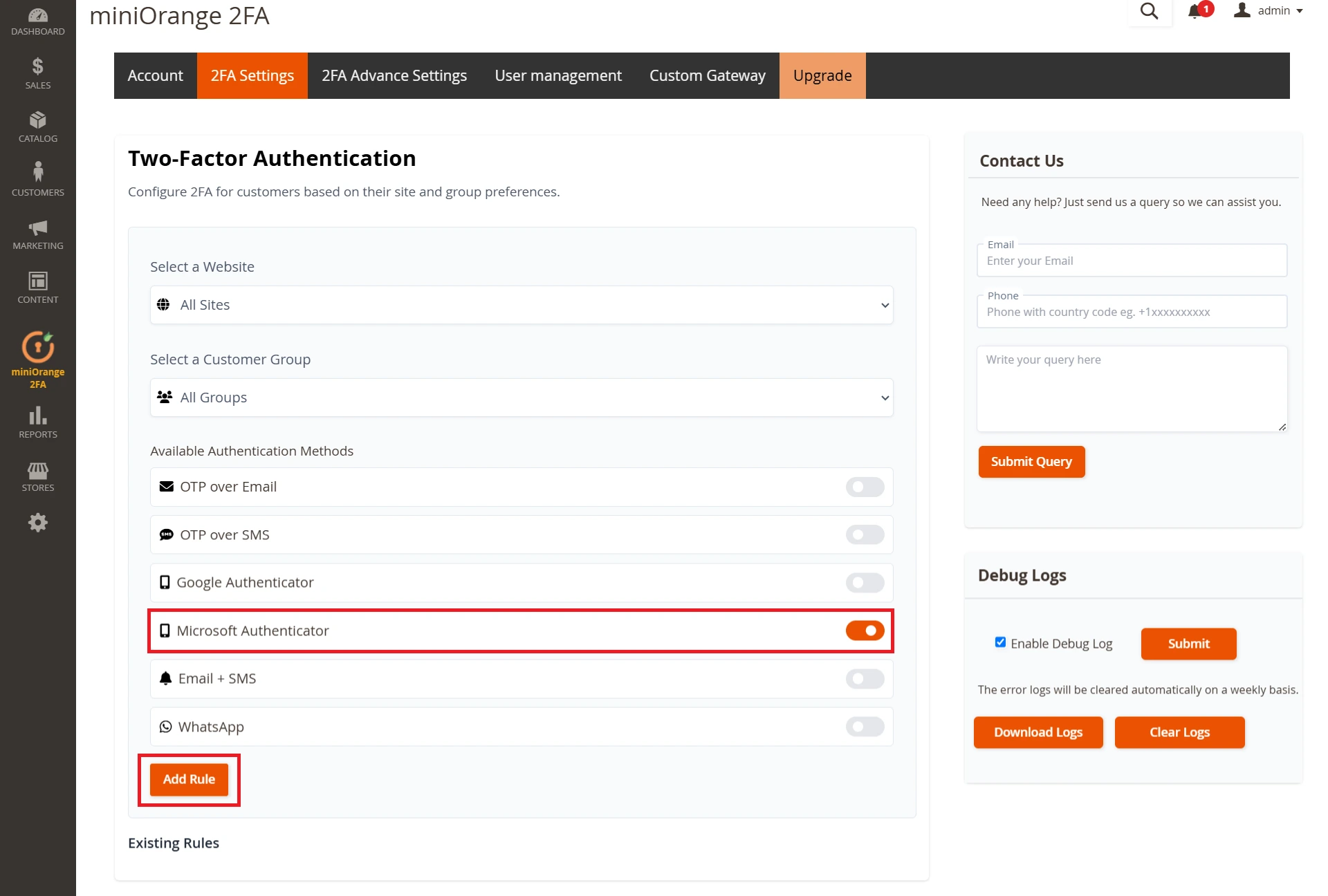 Magento 2FA - Magento 2 Two Factor Authentication - 2FA for Magento 2