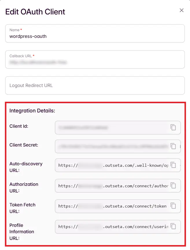WordPress Outseta SSO - Secret-Key-2