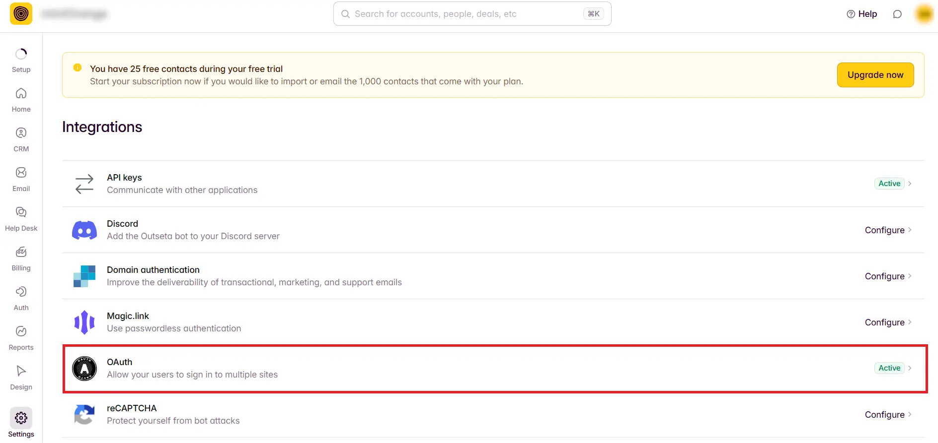 WordPress Outseta SSO - App-Registration