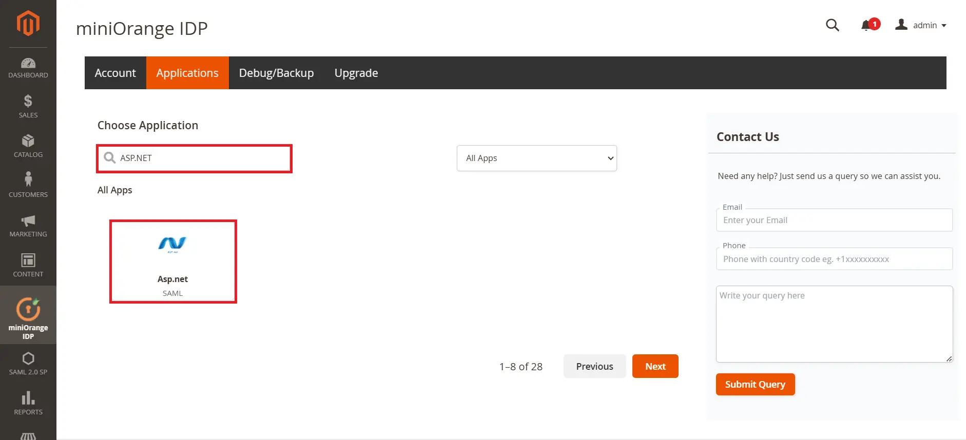Magento SAML IDP  | Login with Magento Users - Magento ASP.NET SSO