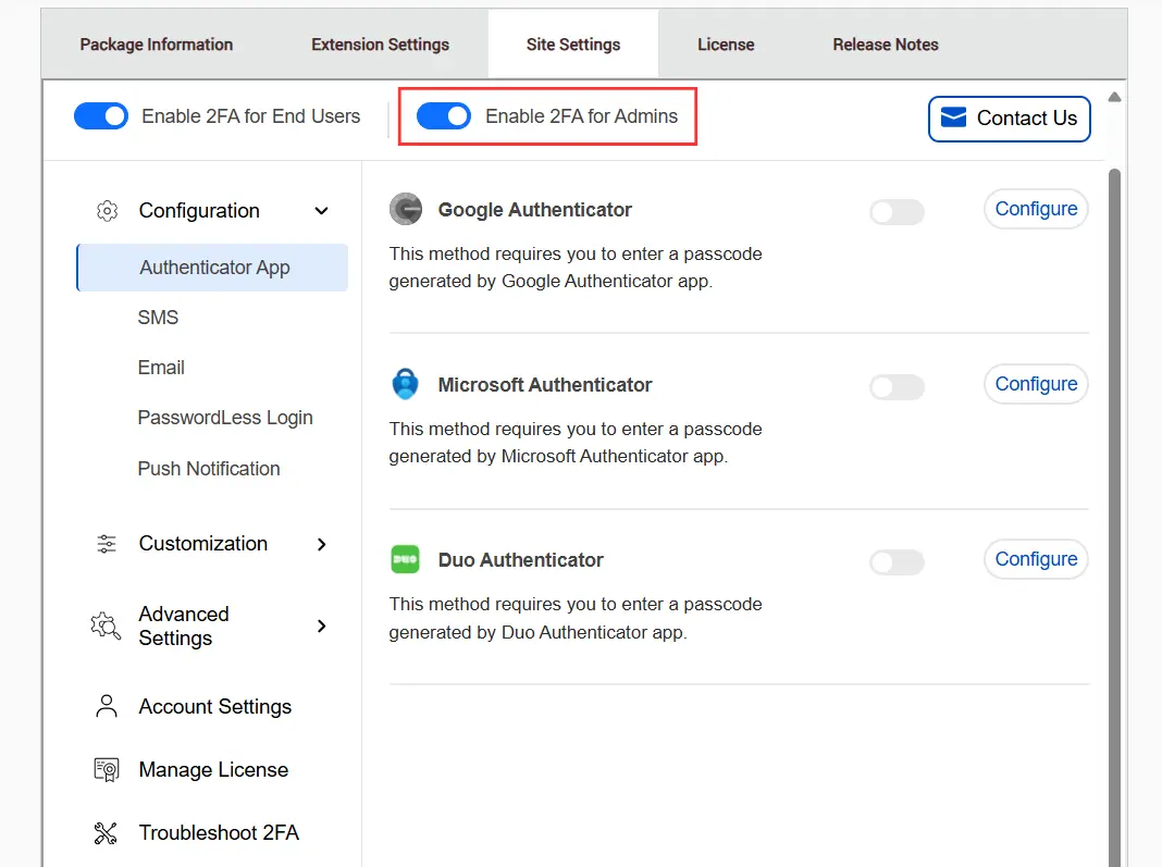 DotNetNuke Two Factor Authentication (2FA) for OTP over SMS | DotNetNuke 2FA | DNN 2FA - Add DNN Two Factor Authentication (2FA) module