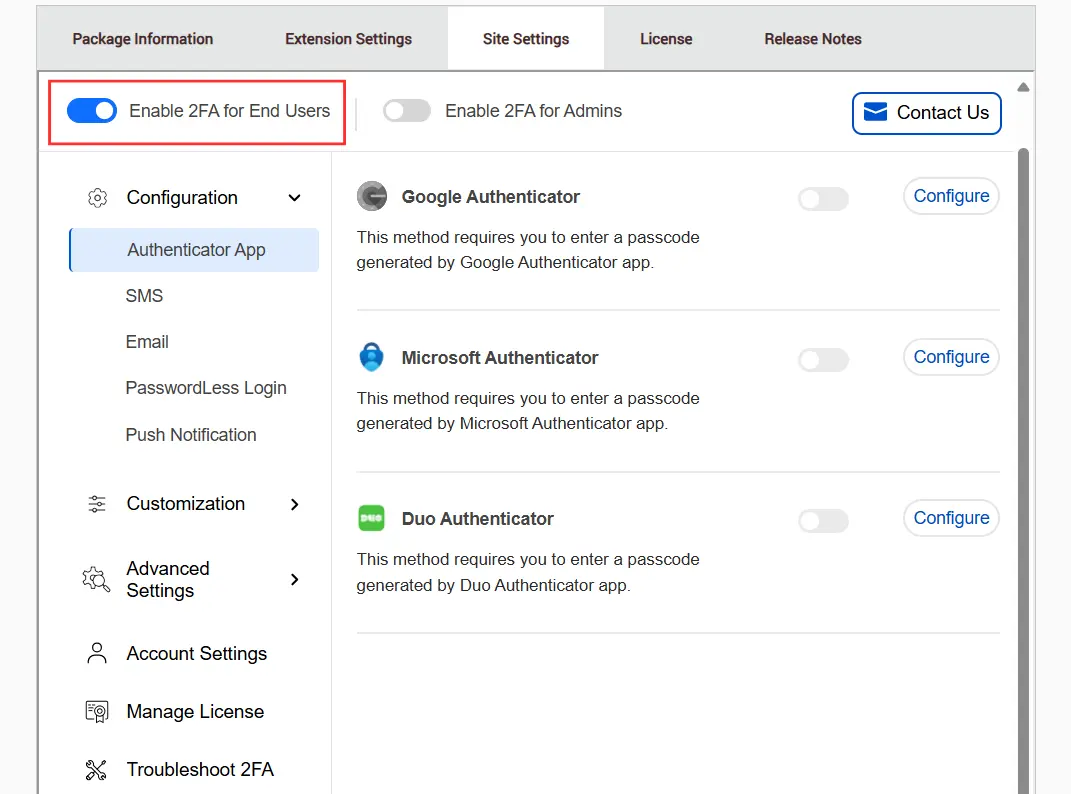 DotNetNuke Two Factor Authentication (2FA) for OTP over SMS | DotNetNuke 2FA | DNN 2FA - Add DNN Two Factor Authentication (2FA) module