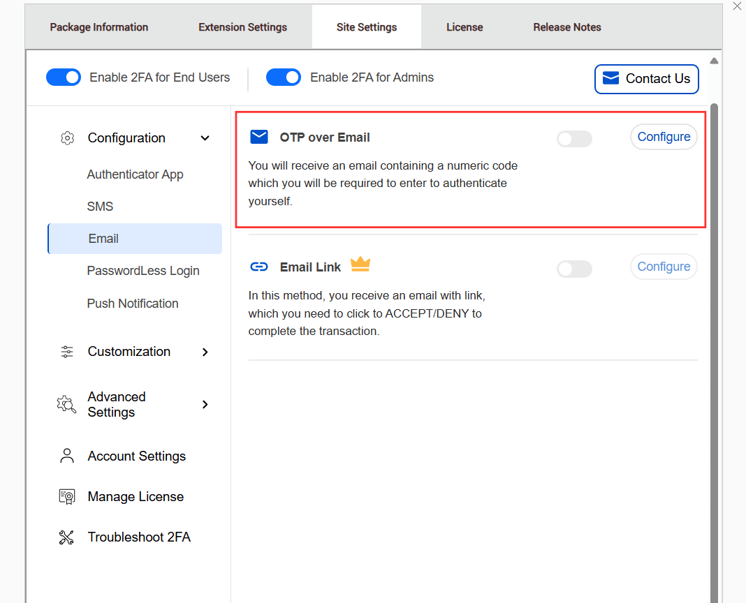 DotNetNuke Two Factor Authentication (2FA) for OTP over Email | DotNetNuke 2FA | DNN 2FA - Choose DNN 2FA OTP over Email