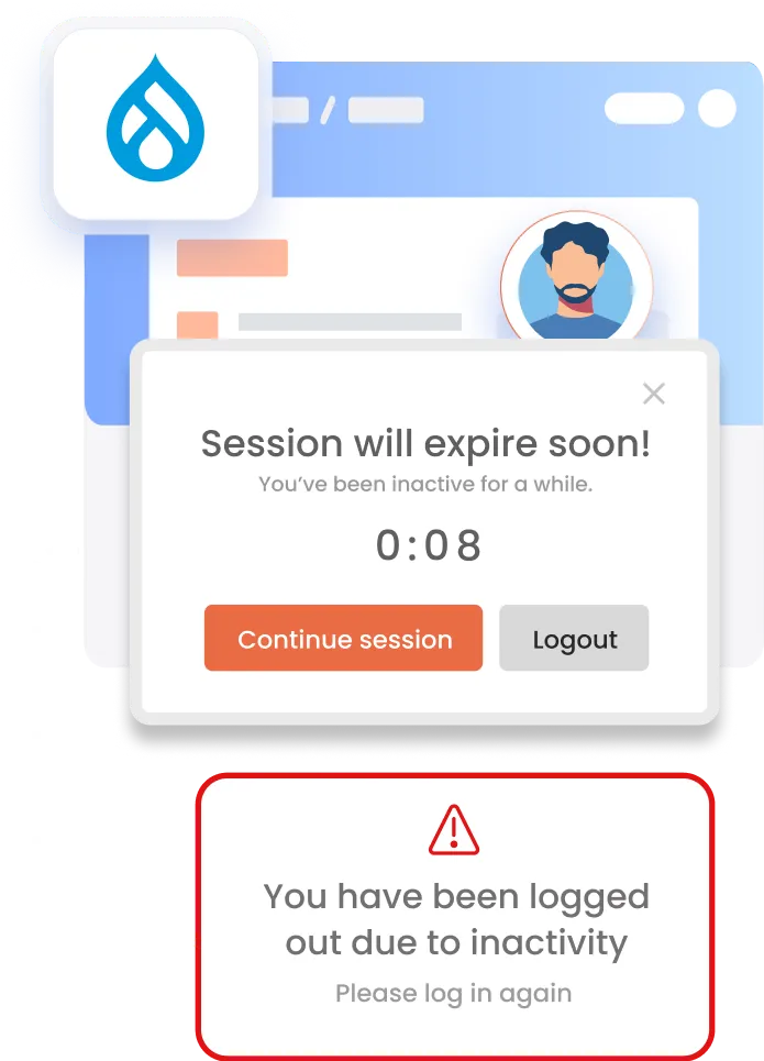 Drupal Session Management - Auto Logout user