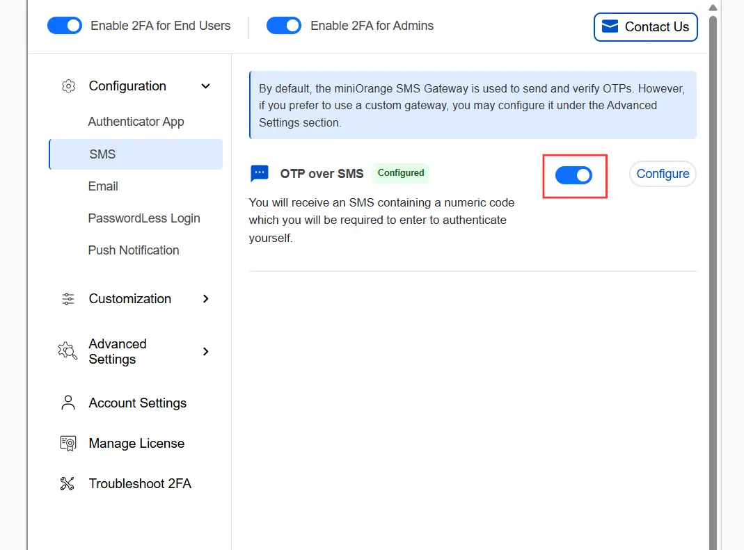 DotNetNuke Two Factor Authentication (2FA) for OTP over SMS | DotNetNuke 2FA | DNN 2FA - Enter phone number