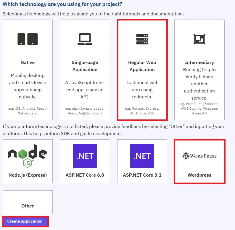 Criipto SSO login - BankId/Mitid login - copy client secret