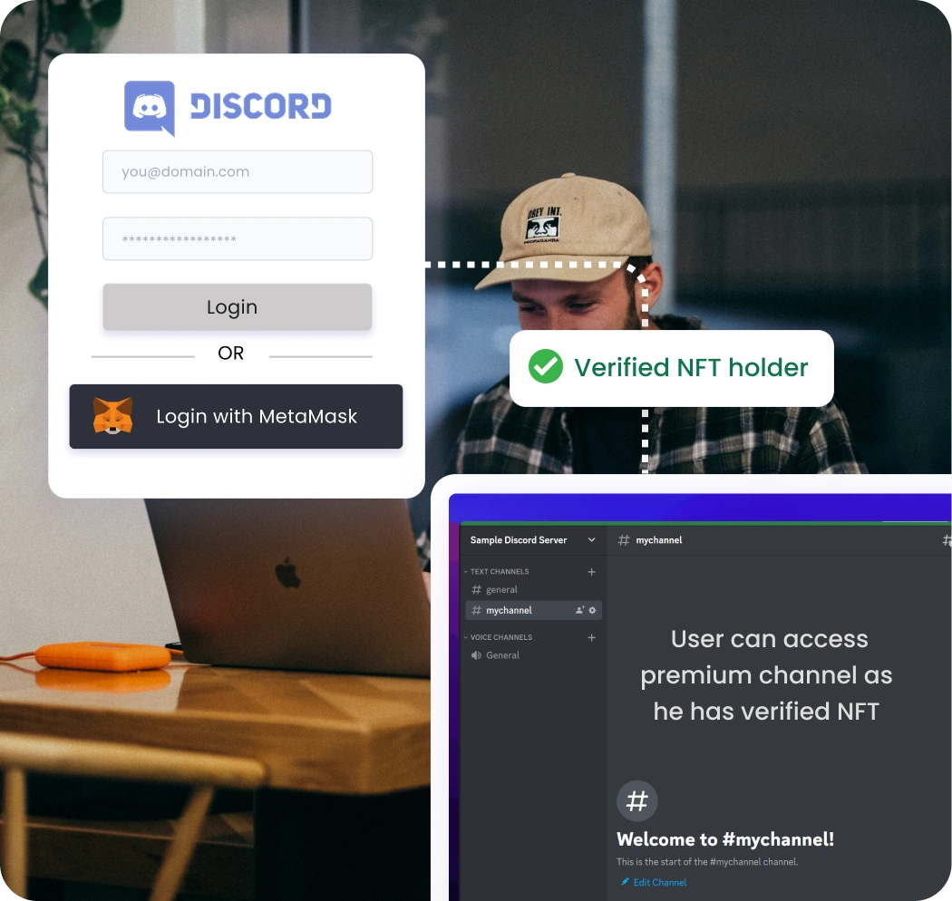 Secure Discord Access for NFT Communities