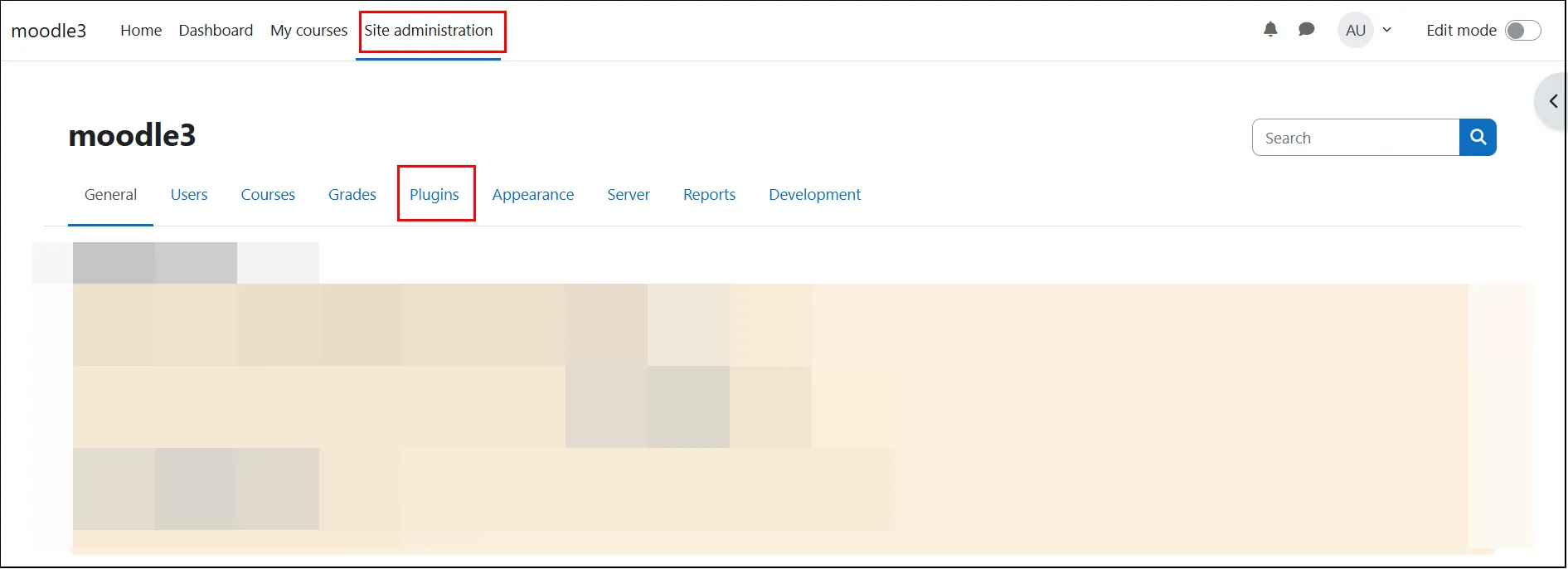 Moodle-Single-Sign-On-Administration-Plugins-overview-click-on-Settings