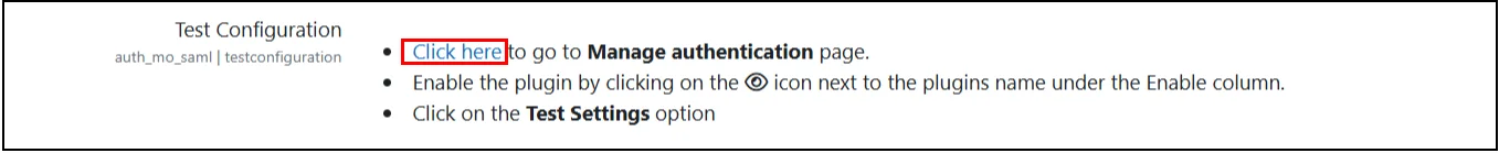Moodle-SAML-Single-Sign-on-click-on-test-configuration-button