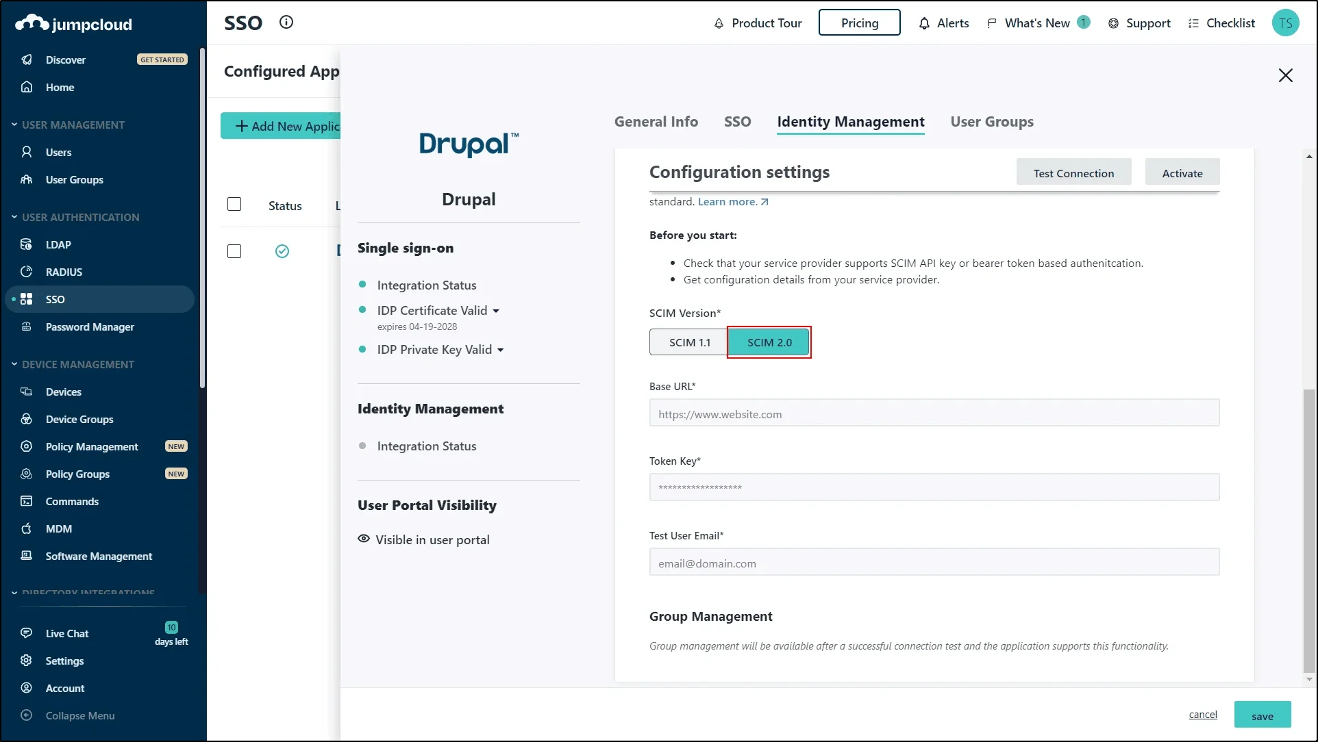 JumpCloud-SCIM-Client-Select-SCIM-2.0