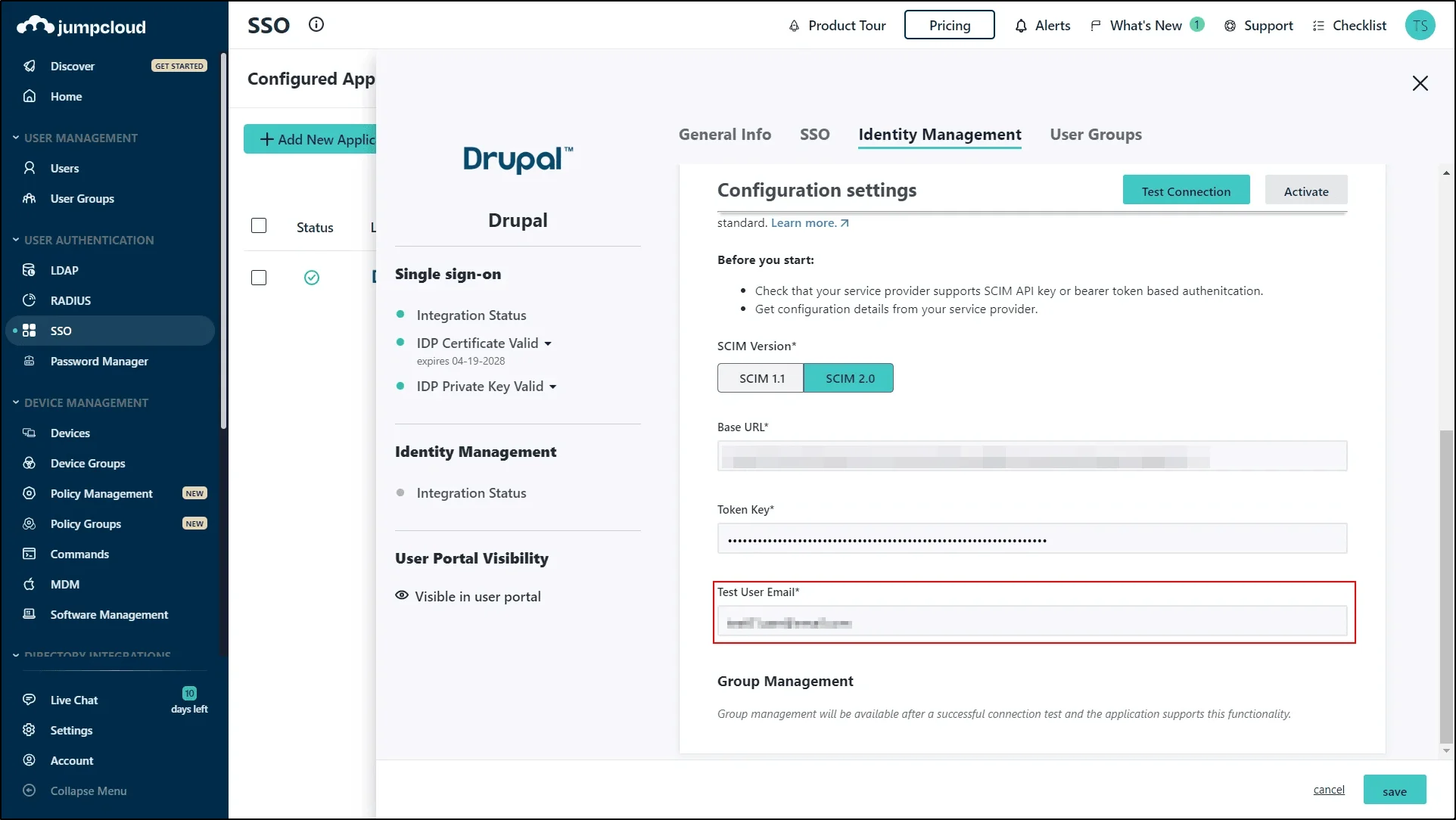 JumpCloud-SCIM-Client-Enter-email