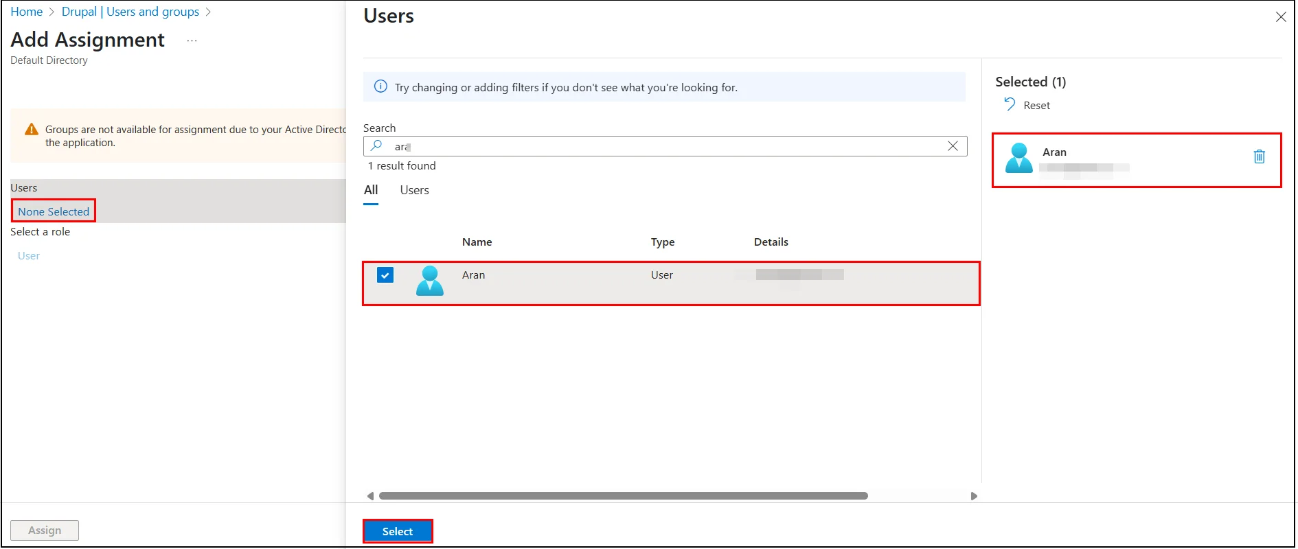 Microsoft-Entra-ID-search-for-the-user-to-be-assigned