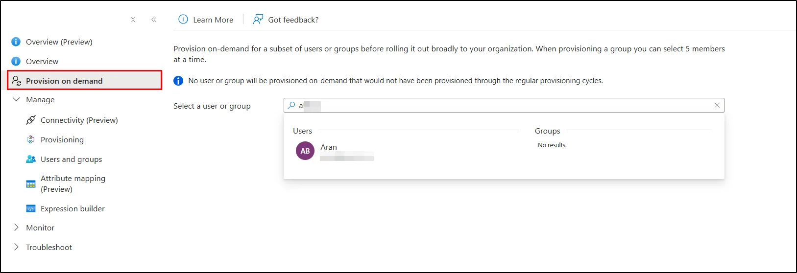 Microsoft-Entra-ID-click-provisioning-on-demand