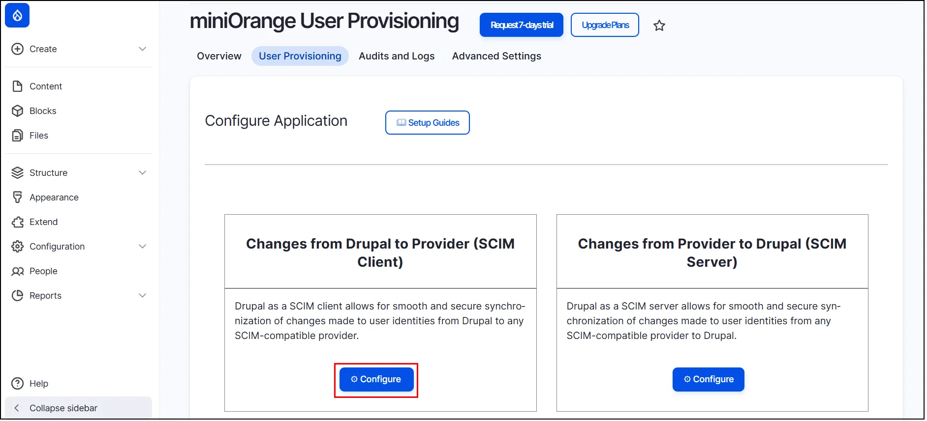 SCIM-Server-Click-Configure-Drupal-to-Provider