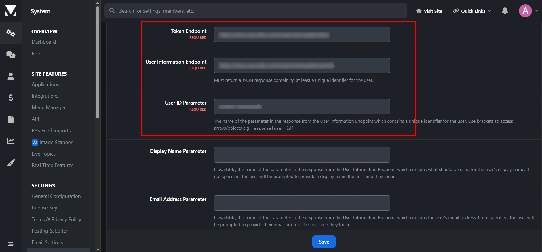 Invision Community SSO using Shopify as an Identity Provider (IdP) -  Invision Community Token, Userinfo, User ID Parameter