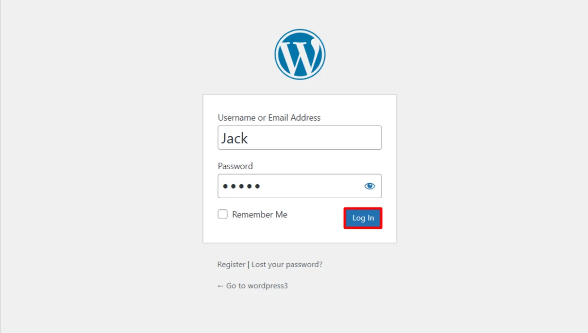 2FA Remember Device - Enter Login credentials