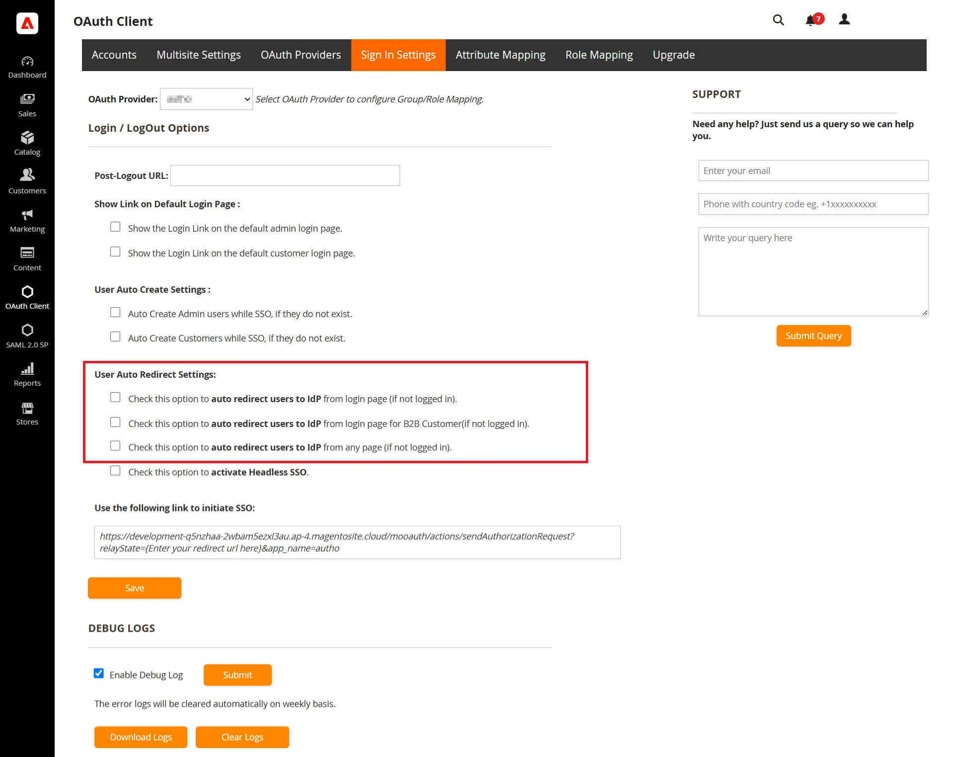 Magento Azure AD SSO - Login | Magento 2 Azure AD SSO - Redirect users