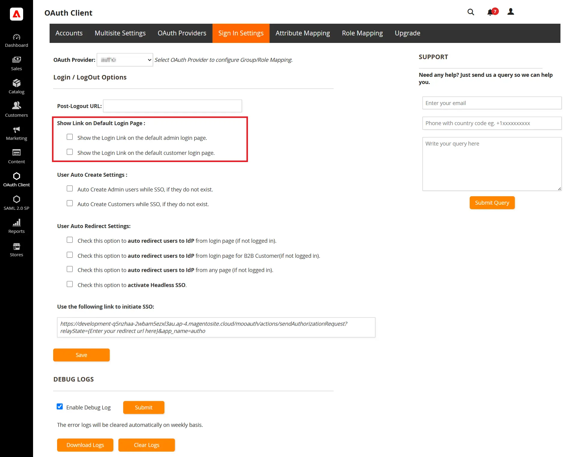 Magento Azure AD SSO - Login | Magento 2 Azure AD SSO - Admin Customer Link