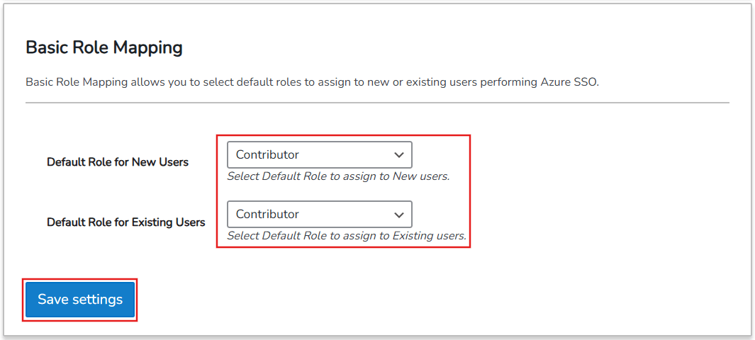 Azure Office365 integration | Azure All-in-One - Basic Role Mapping