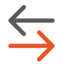 Bidirectional Arrows Icon | QuickBooks Integration