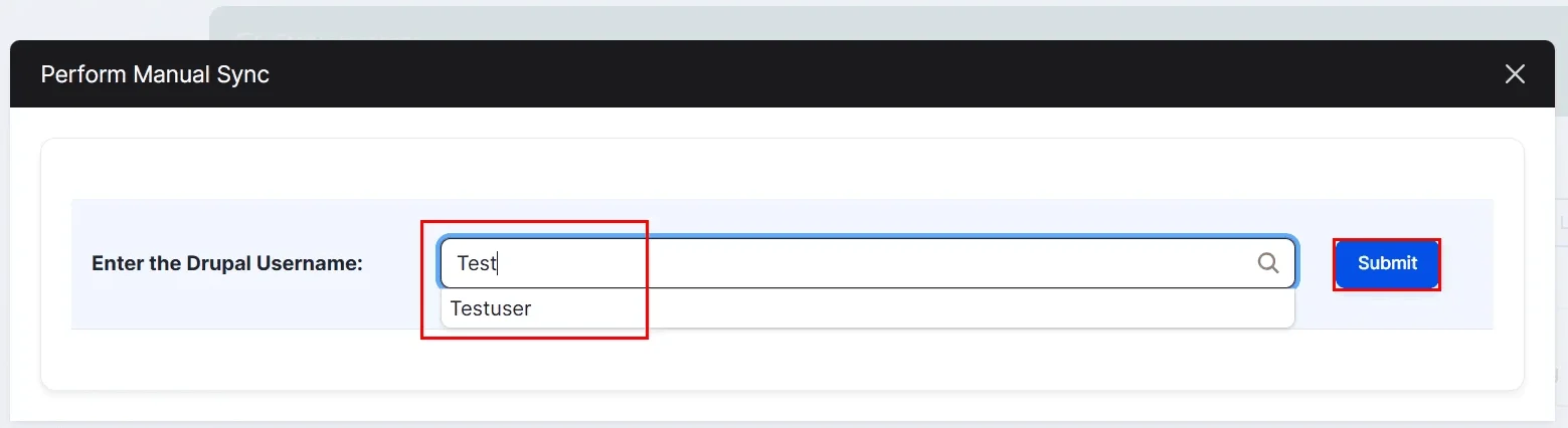 Drupal user provisioning - perform manual on demand provisioning